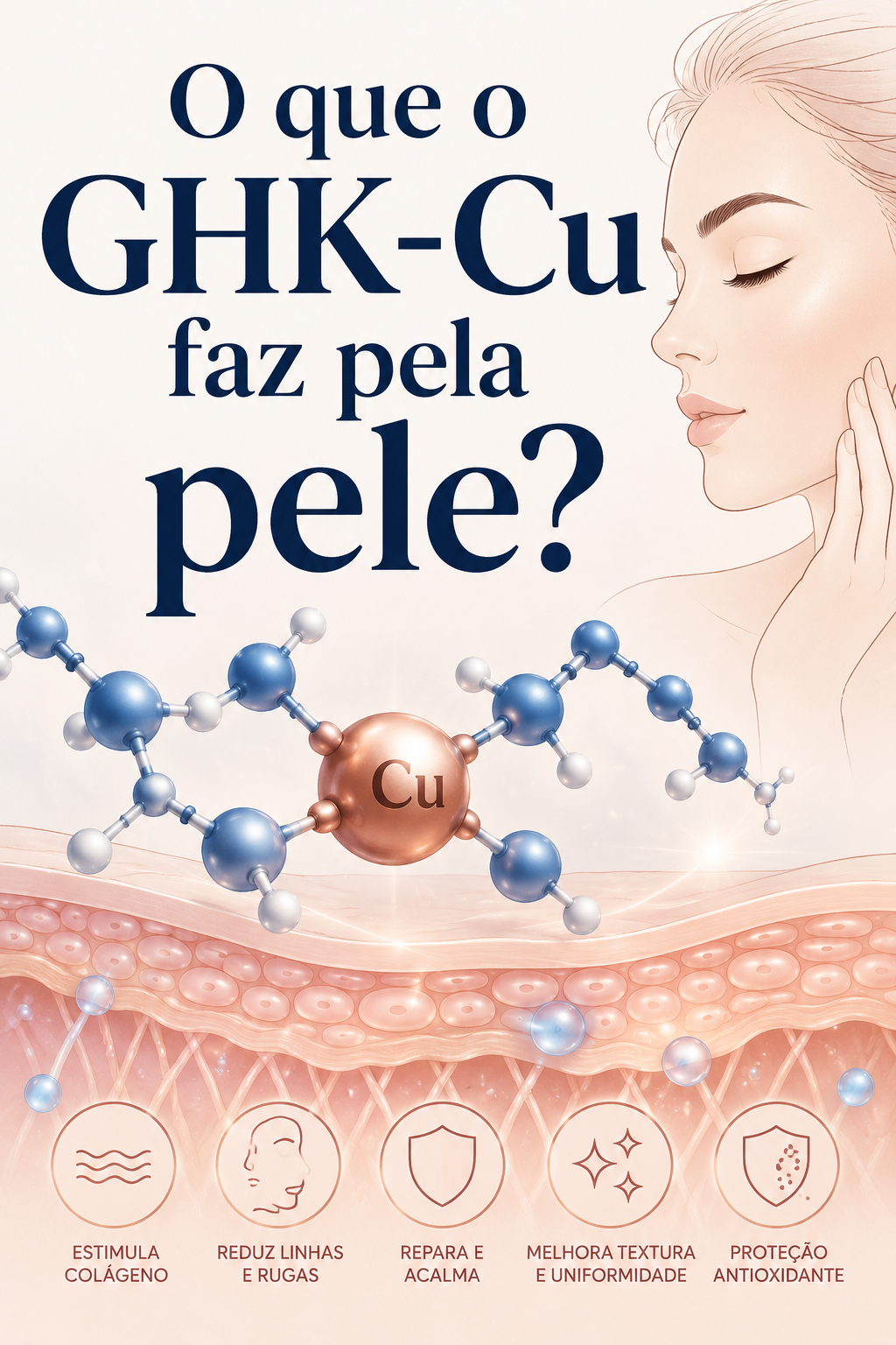 O que o GHK-Cu faz pela pele?